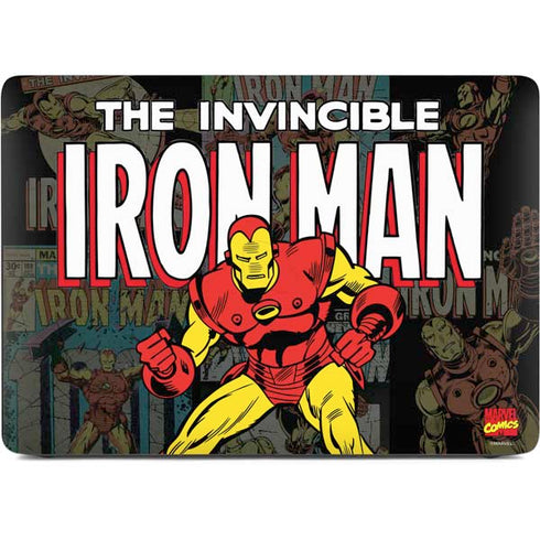 Marvel Classic Comics Iron Man Action Vintage Apple MacBook Air Skin